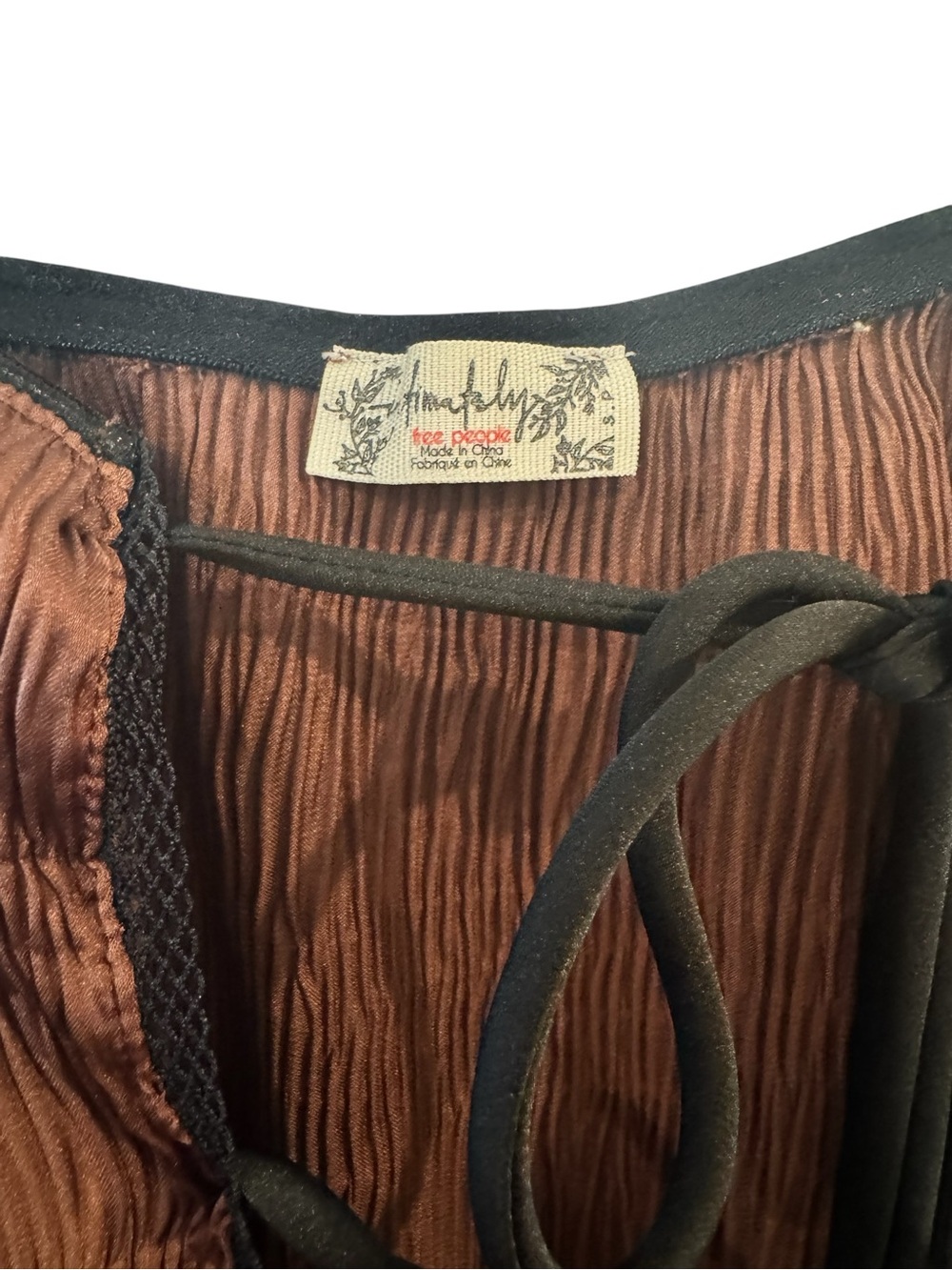 Free People Intimately Tie Front Top - Picture 3 of 5